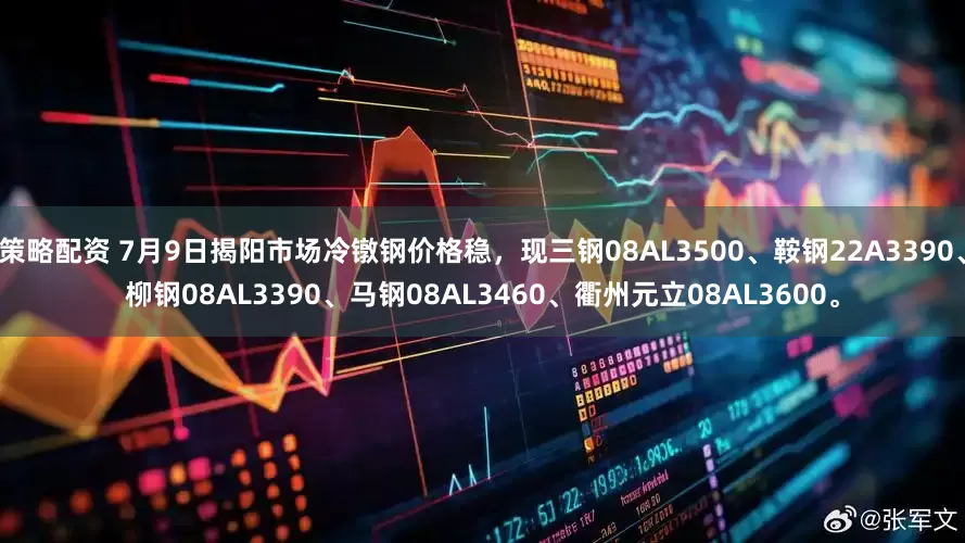 策略配资 7月9日揭阳市场冷镦钢价格稳，现三钢08AL3500、鞍钢22A3390、柳钢08AL3390、马钢08AL3460、衢州元立08AL3600。