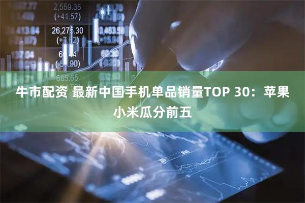 牛市配资 最新中国手机单品销量TOP 30：苹果小米瓜分前五